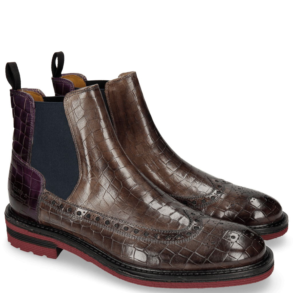 Stiefeletten Trevor 9 Crock Stone Viola