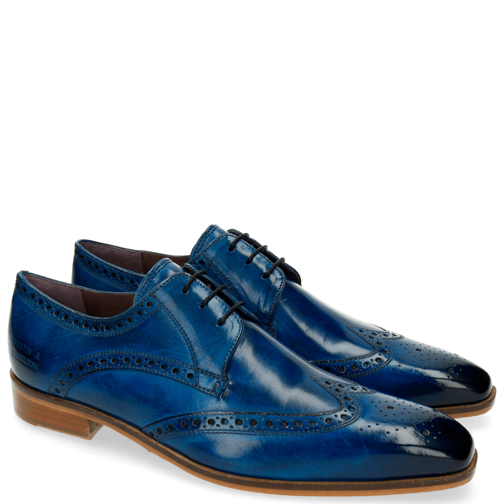 Derby Schuhe Lance 2 Bluette