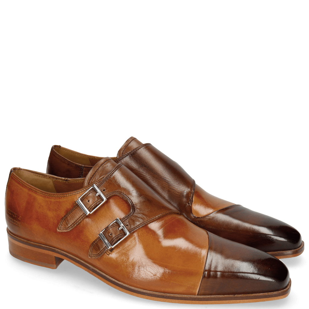 Monk Schuhe Lance 34 Mid Brown Tan
