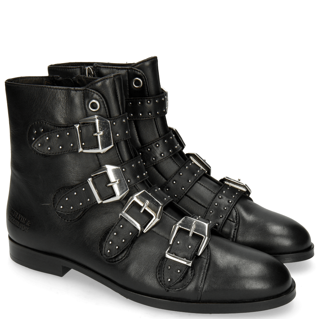 Stiefeletten Susan 44 Nappa Black HRS Black