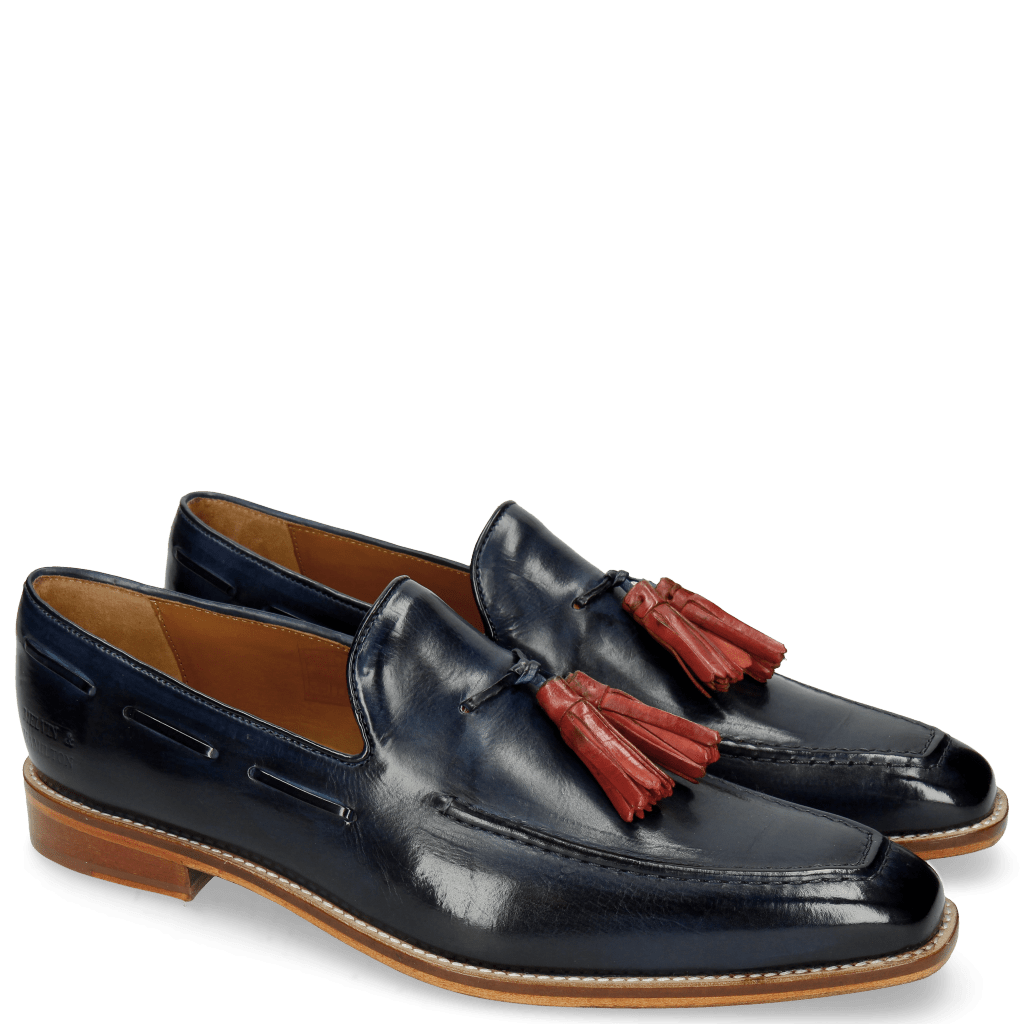 Loafers Leonardo 1 Marine Tassel Fiesta