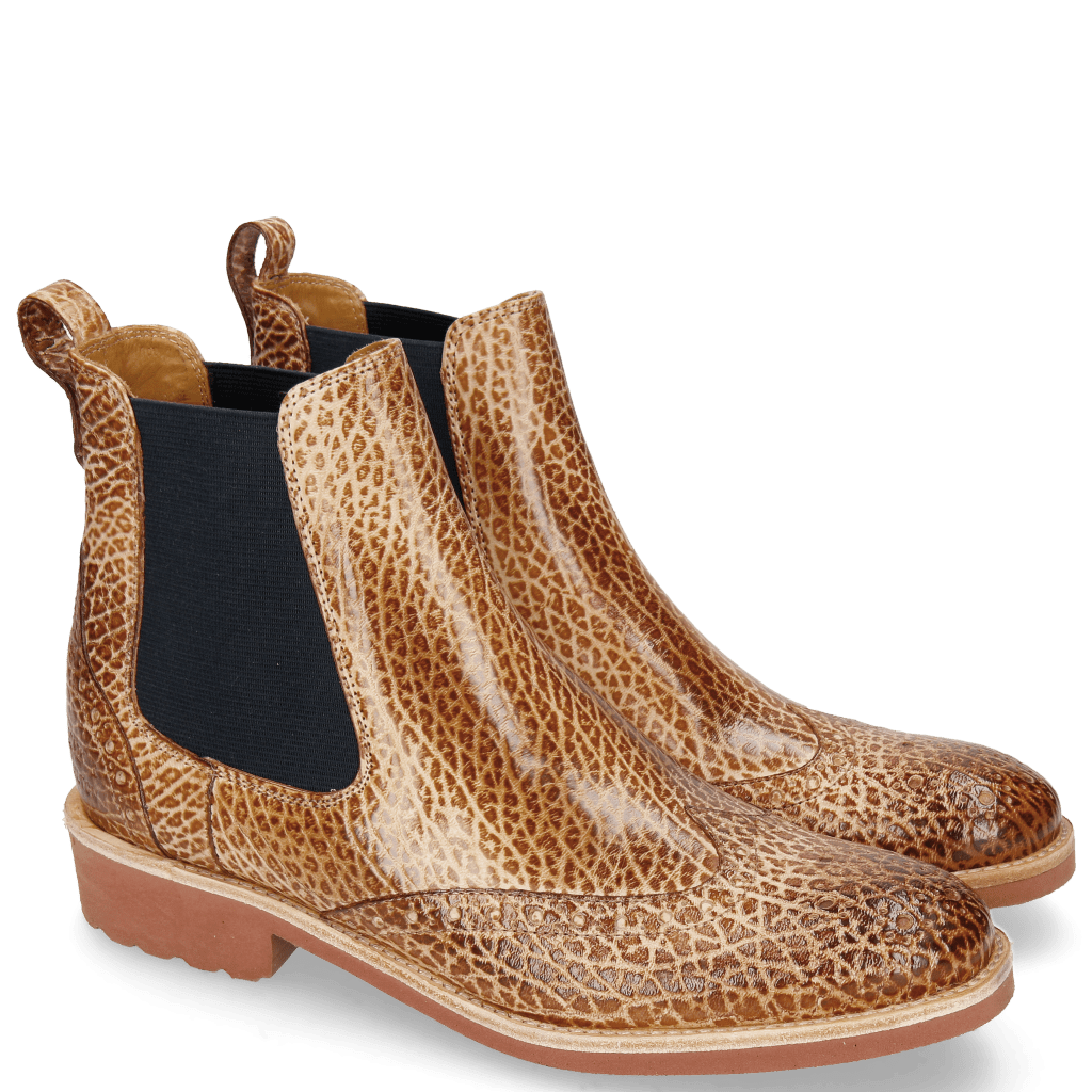 Stiefeletten Amelie 5 Brazil Soft Wood Elastic Navy