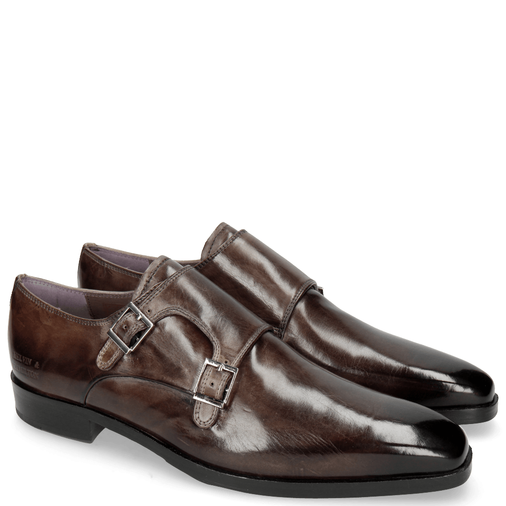 Monk Schuhe Lance 10 Stone HRS Navy