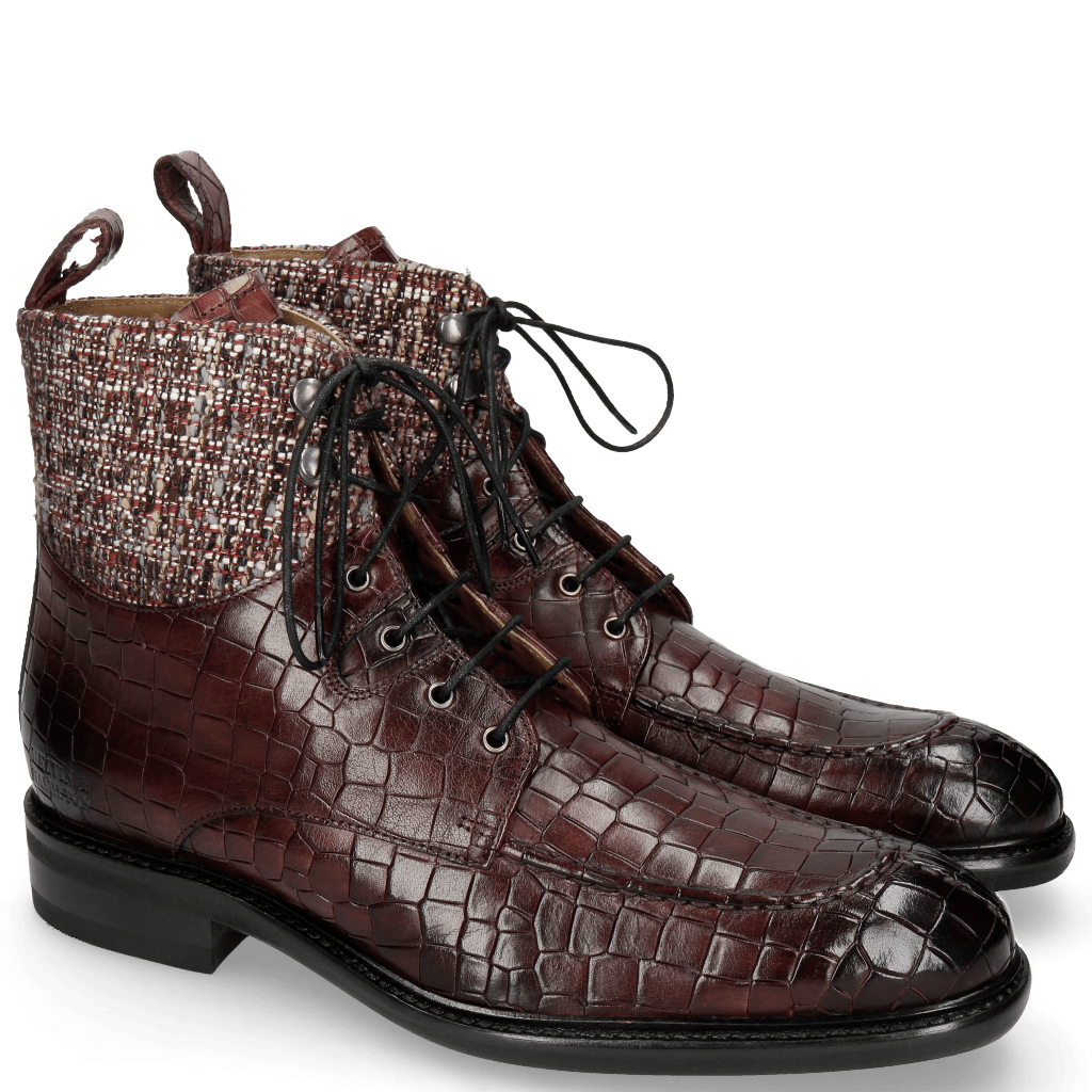 Stiefeletten Parker 3 Crock Burgundy Tex