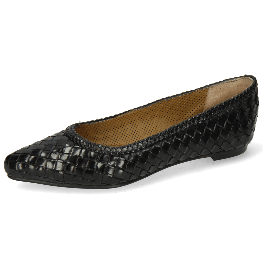 Ballerinas Lydia 3 Woven Scale Black Lining