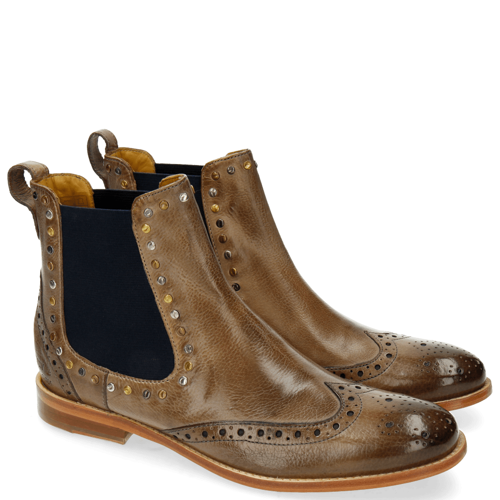 Stiefeletten Amelie 5 Milano Oxygen Rivets