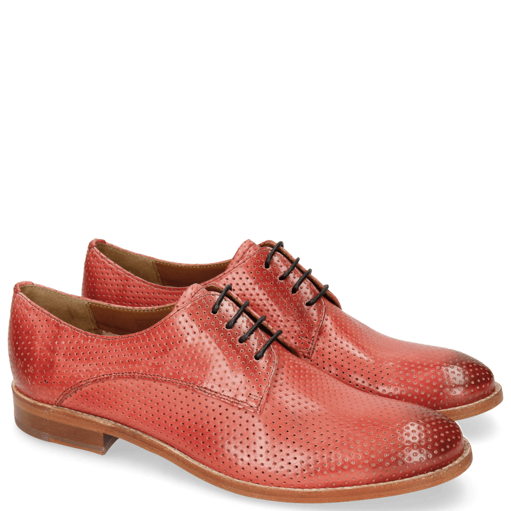 Derby Schuhe Amelie 14 Vegas Perfo Fiesta
