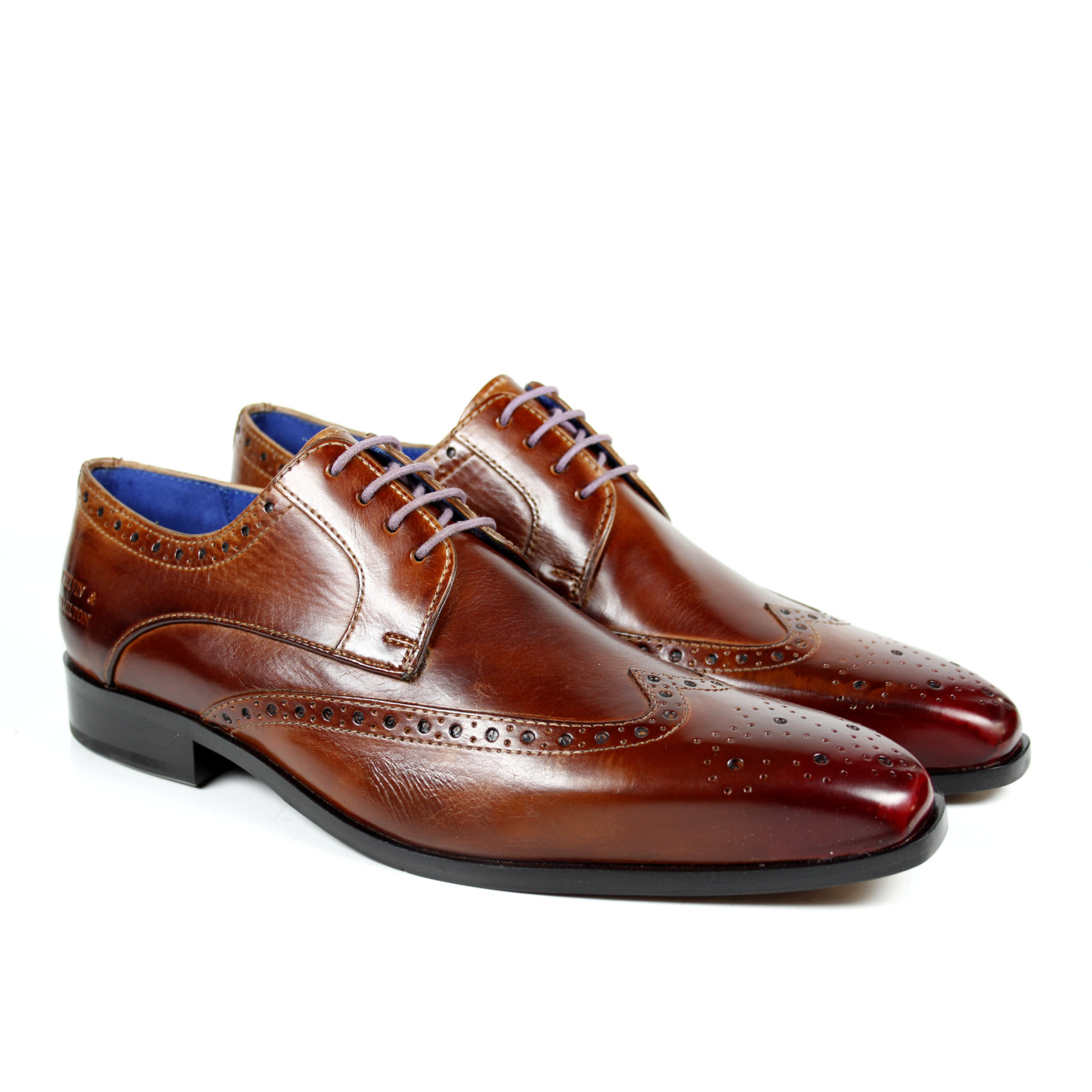 Lewis 3 Crust Tan Toe Red Ls Melvin Hamilton
