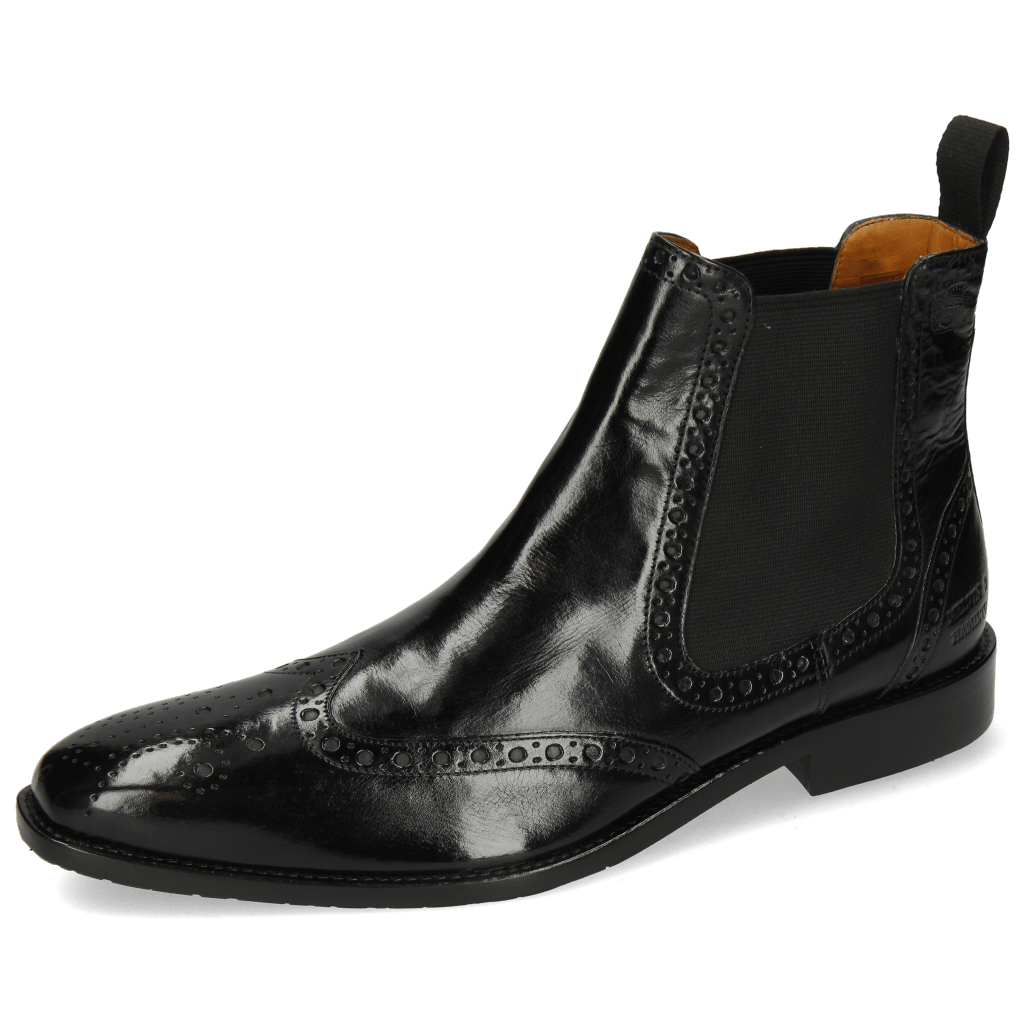 Stiefeletten Xabi 2 Berlin Black Elastic Black M&H Rubber Navy