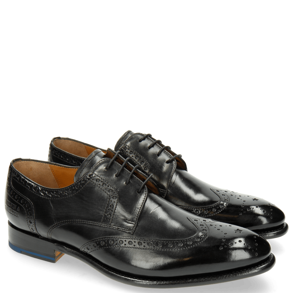 Derby Schuhe Lionel 4 Black LS