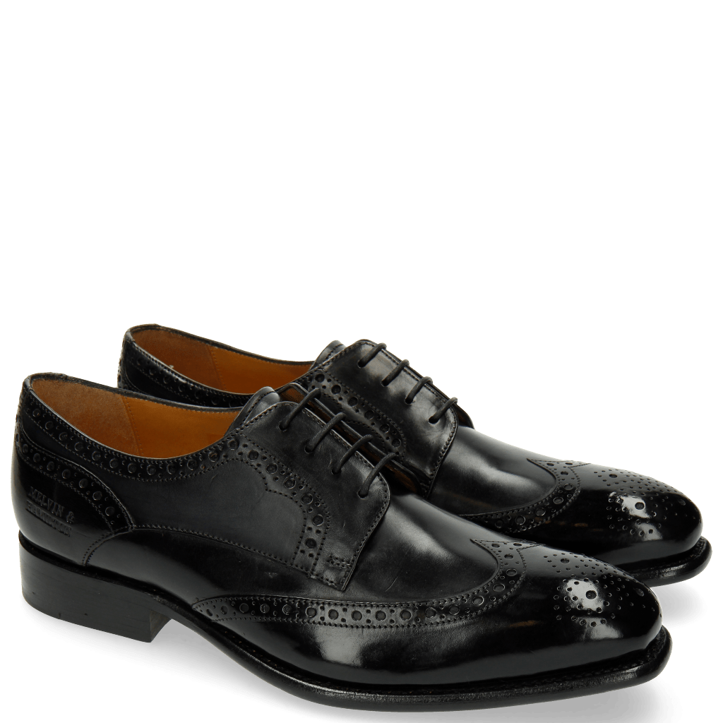 Derby Schuhe Charles 2 Black