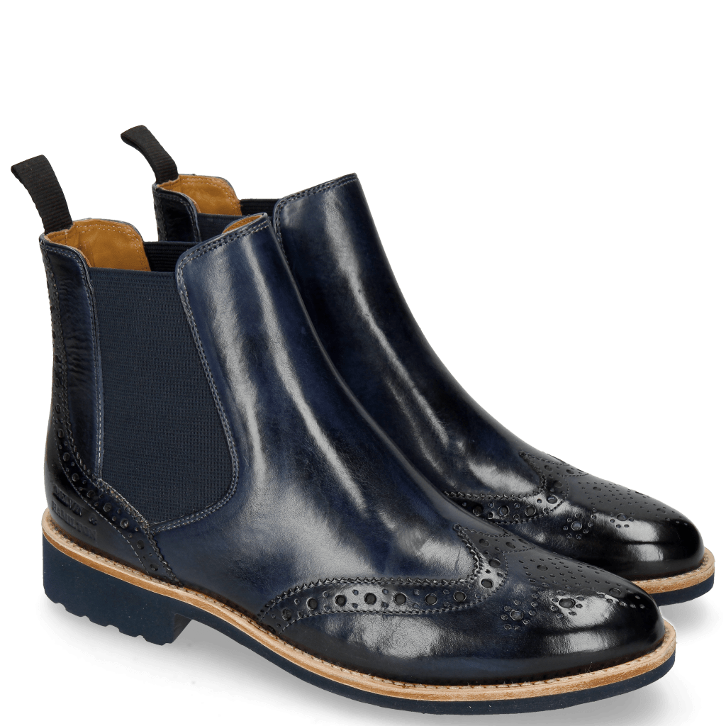 Stiefeletten Selina 6 Marine Elastic Navy