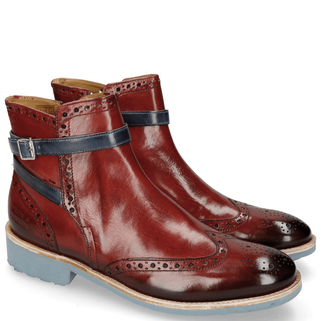Stiefeletten Amelie 11 Ruby Shade Sky Blue
