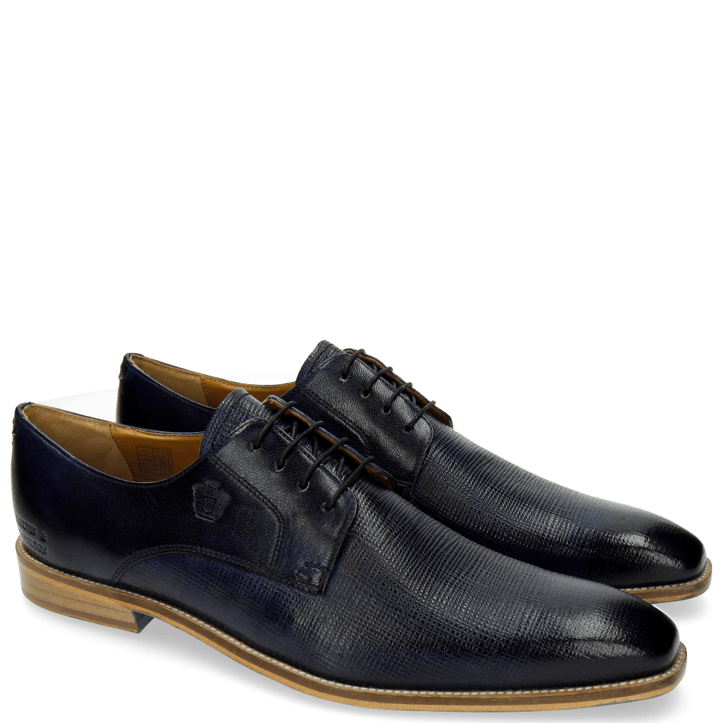 Derby Schuhe Martin 1 Venice Haina Navy