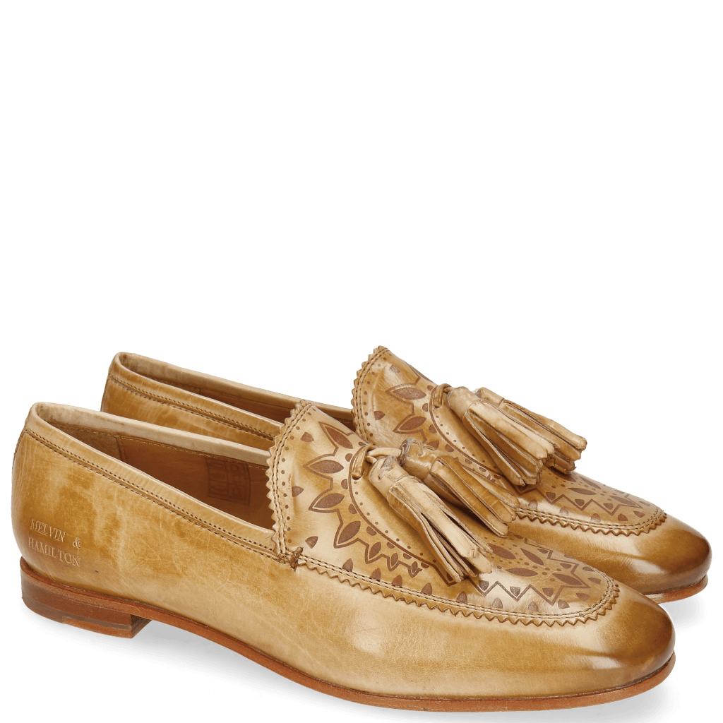 Loafers Scarlett 15 Nude Lasercut