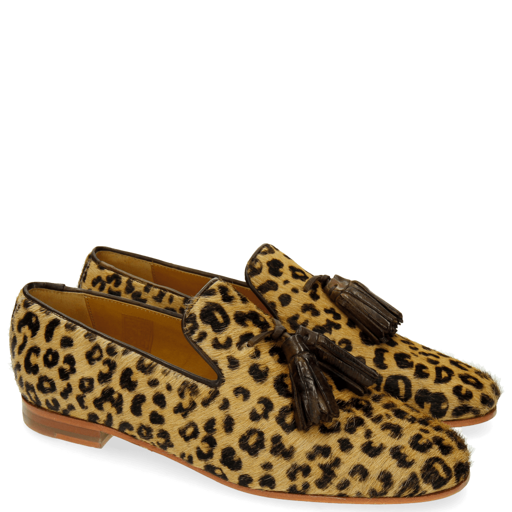 Loafers Scarlett 20 Hair On Leo Beige