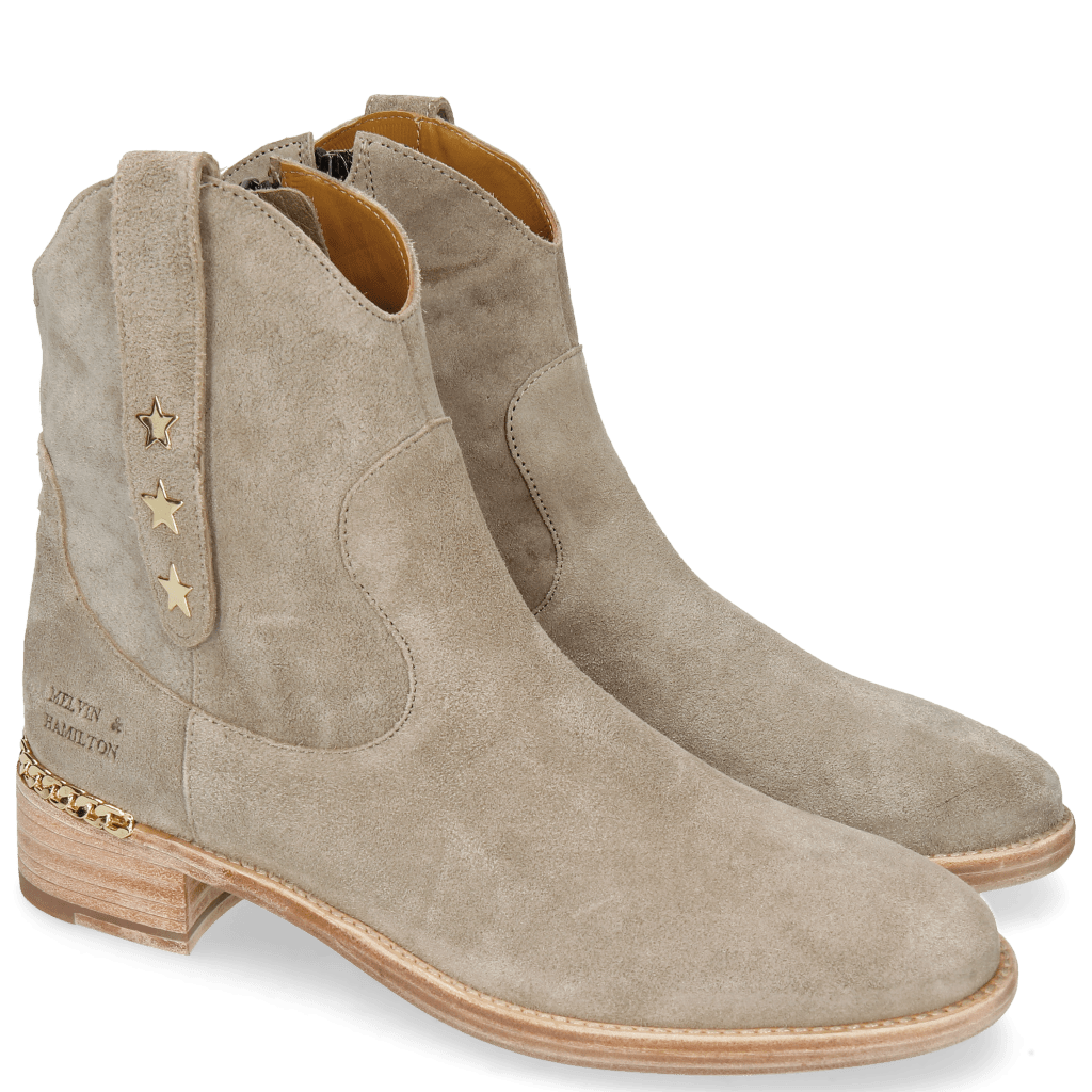 Stiefeletten Lizzy 1 French Grey Star Gold