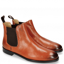 Damen Damen Stiefeletten Leder OrangeMelvinamp; Stiefeletten Damen Hamilton OrangeMelvinamp; Leder Hamilton 9IHED2