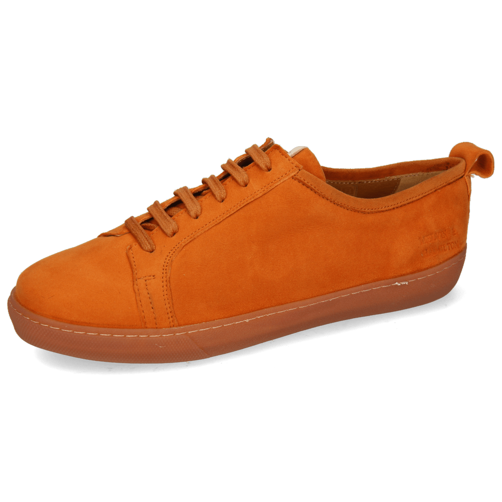 Sneakersy Amber 1 Sheep Suede Orange Patch