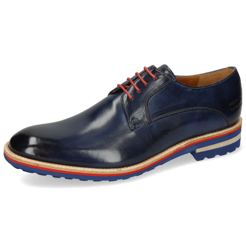 Derby Eddy 8 Navy Laces Red