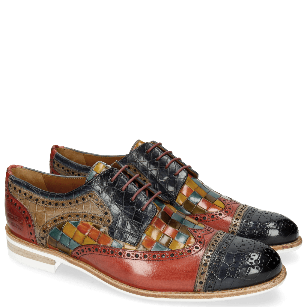 Derby Henry 7 Crock Avio Oxygen Fiesta Woven Multi