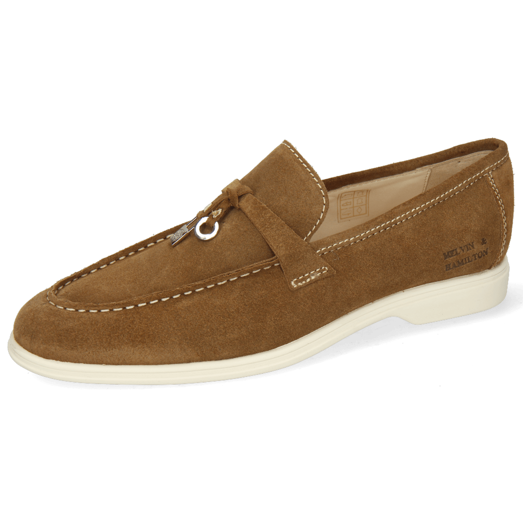 Mokasyny Earl 3 Suede Pattini Tan