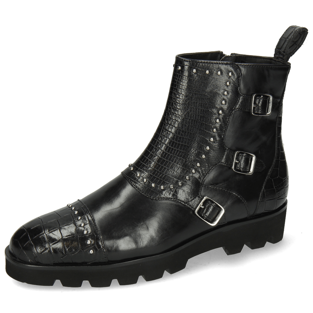Botki Susan 45 Crock Black Guanna Black