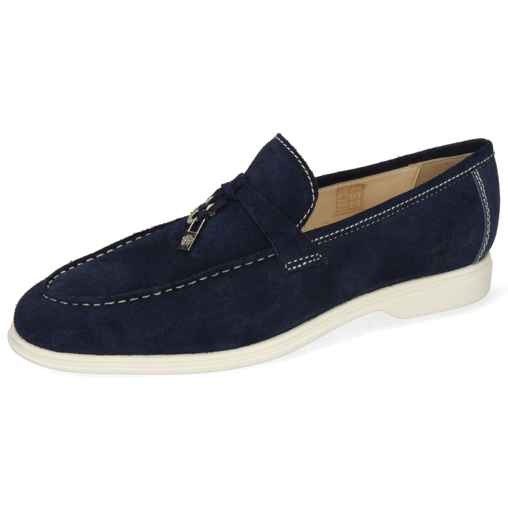 Mokasyny Earl 3 Oily Suede Navy