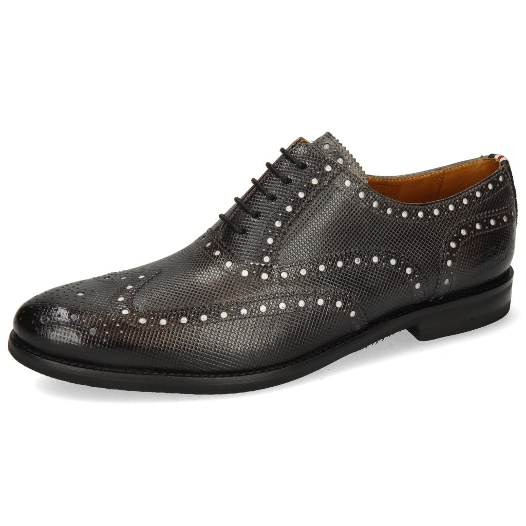 Oksfordy Scott 12 Dice London Fog Underlay Patent White