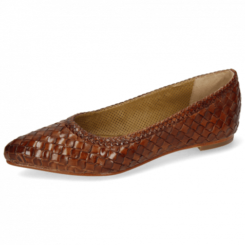 tan ballet pumps