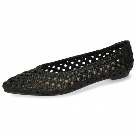 black ballet pumps