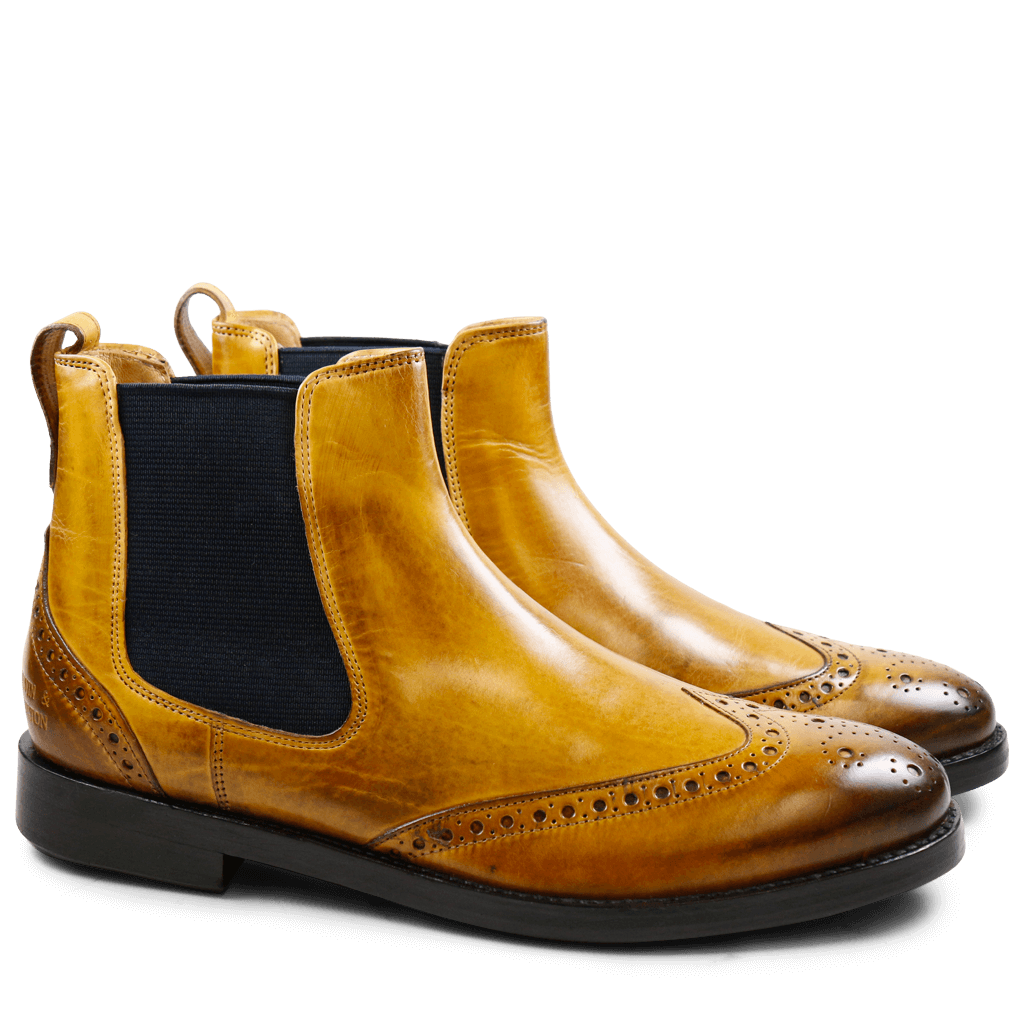 Ankle boots Amelie 5 Crust Sun Elastic Navy LS