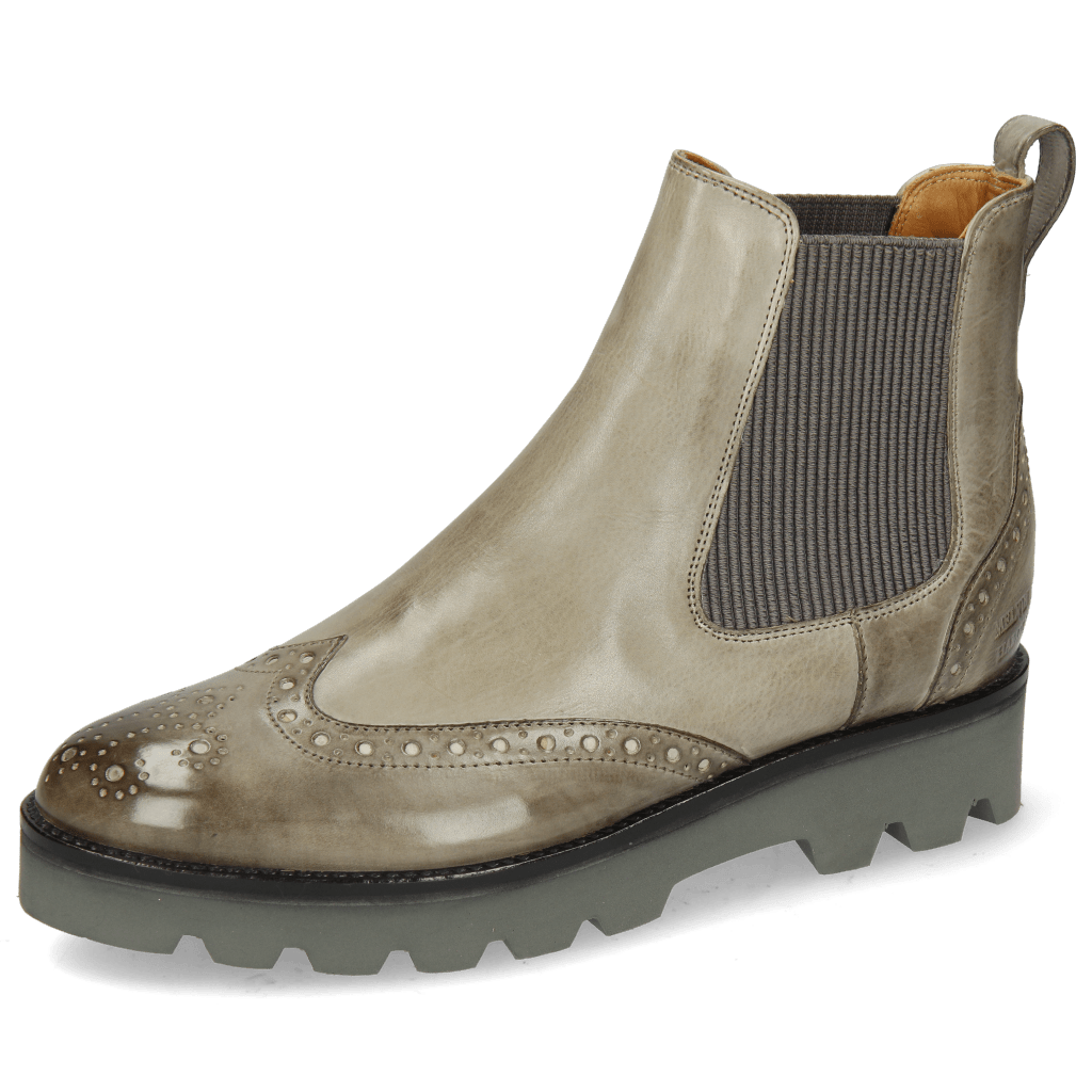 Ankle boots Selina 29 Vegas Smoke Elastic Ribbed