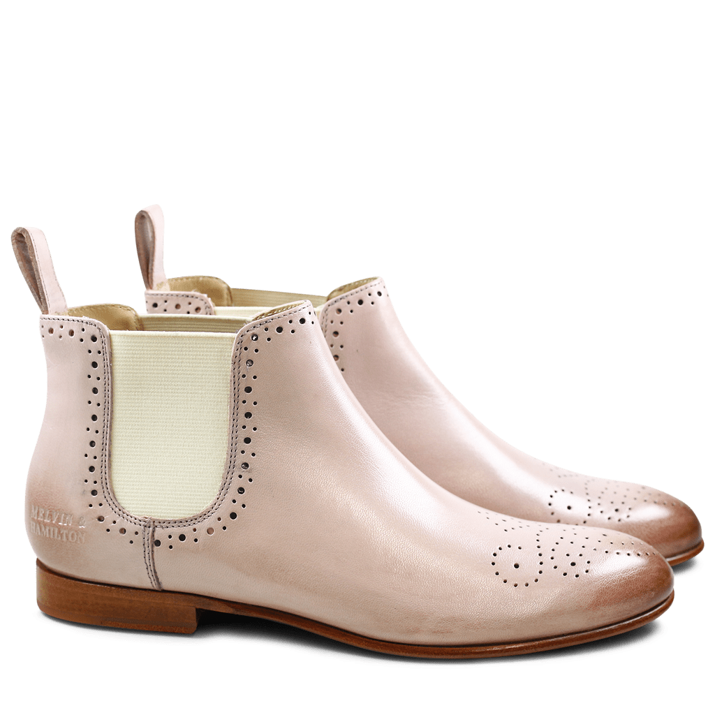 boots rose pale
