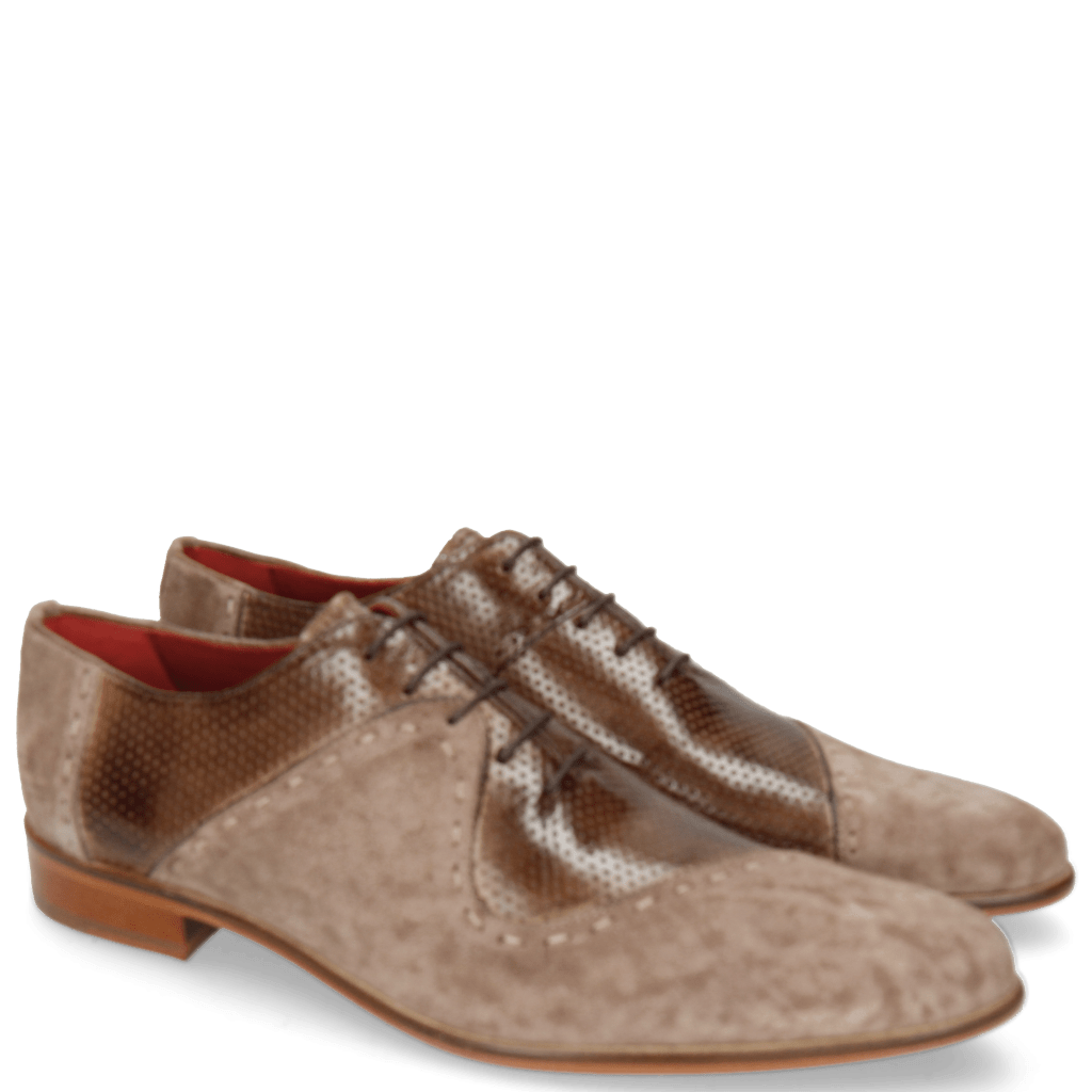 Oxford shoes Toni 18 Lima Vicuna Perfo Chestnut