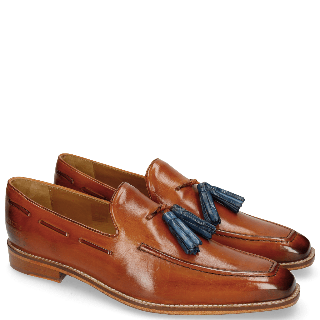 Loafers Leonardo 1 Cuoio Tassel Shock
