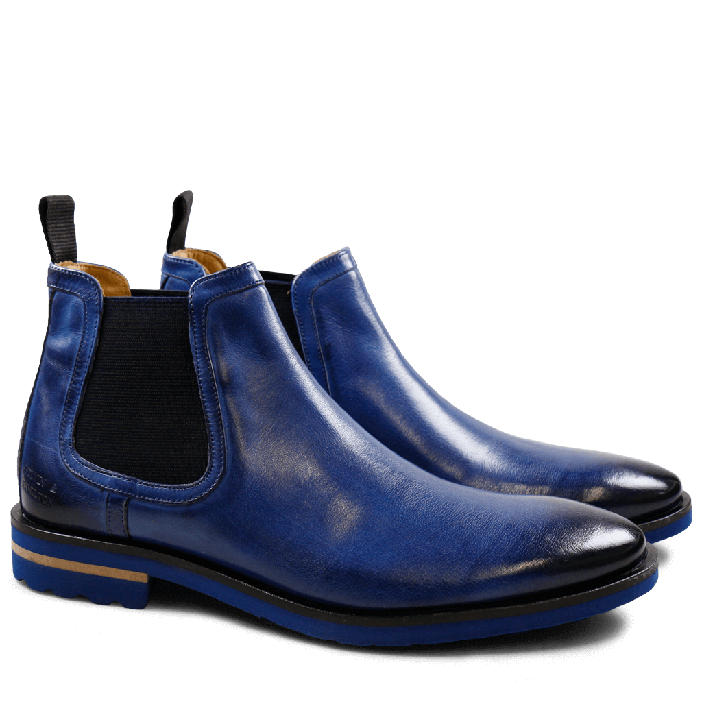 cobalt ankle boots