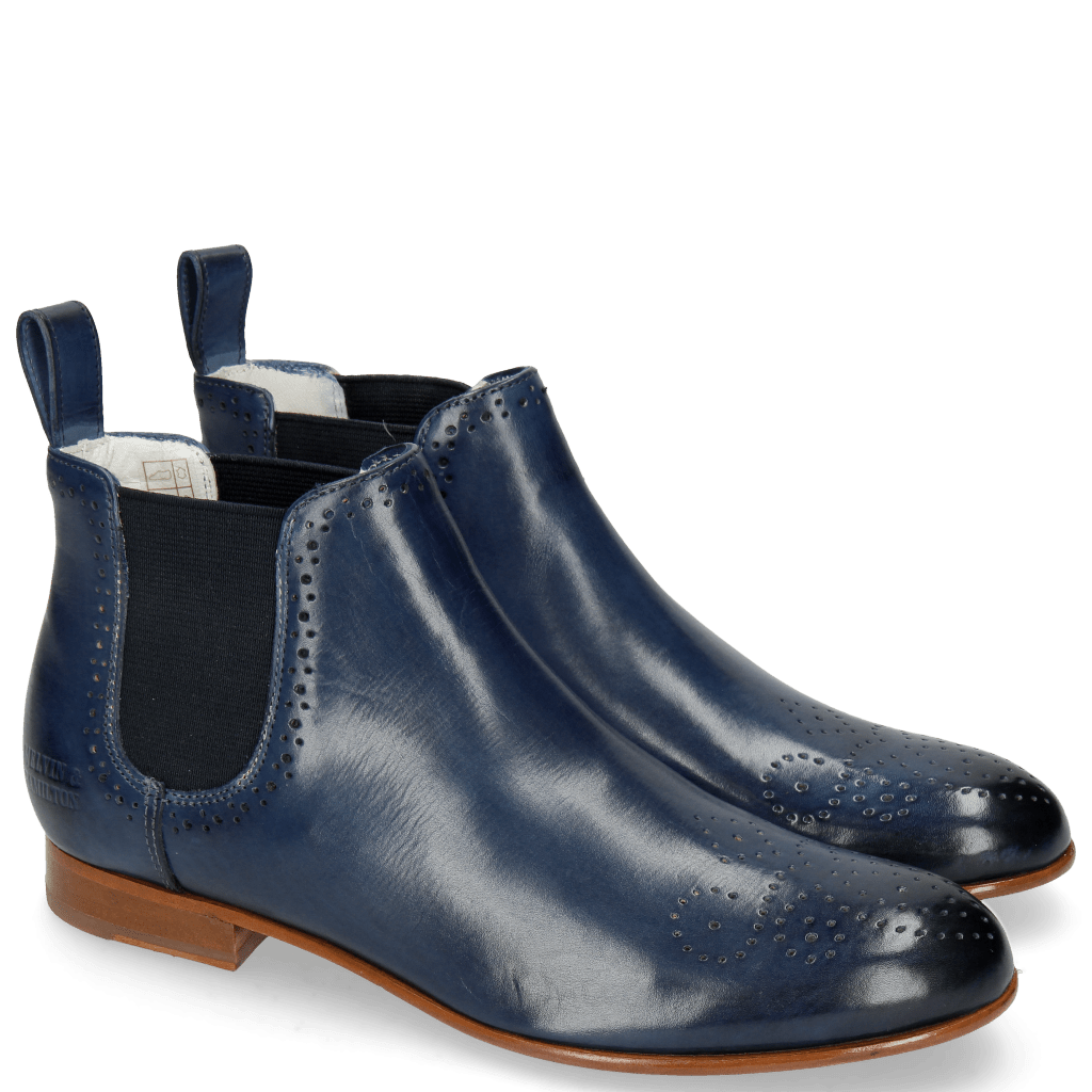 Ankle boots Sally 16 Marine Elastic Navy