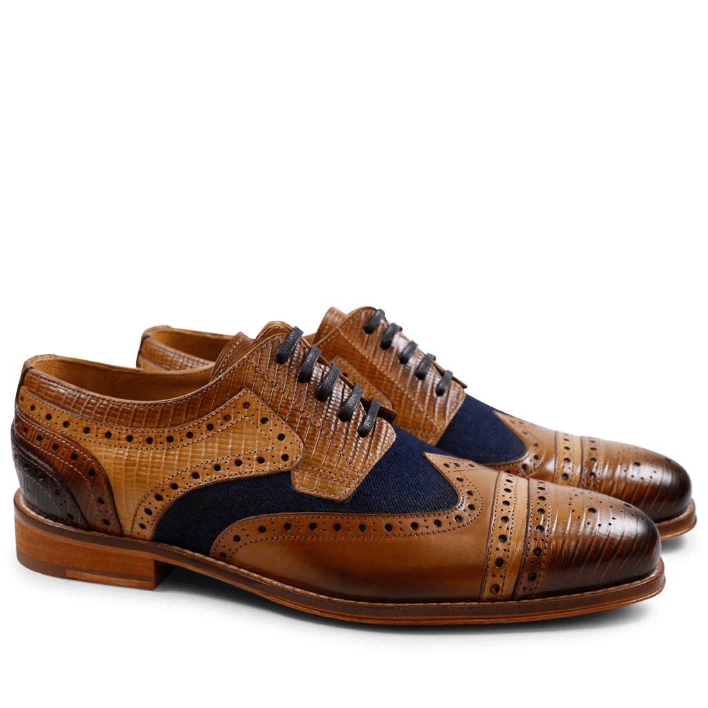 Phil 10 Guana Tan Desert Crust Tan Jeans Navy Guana Wood