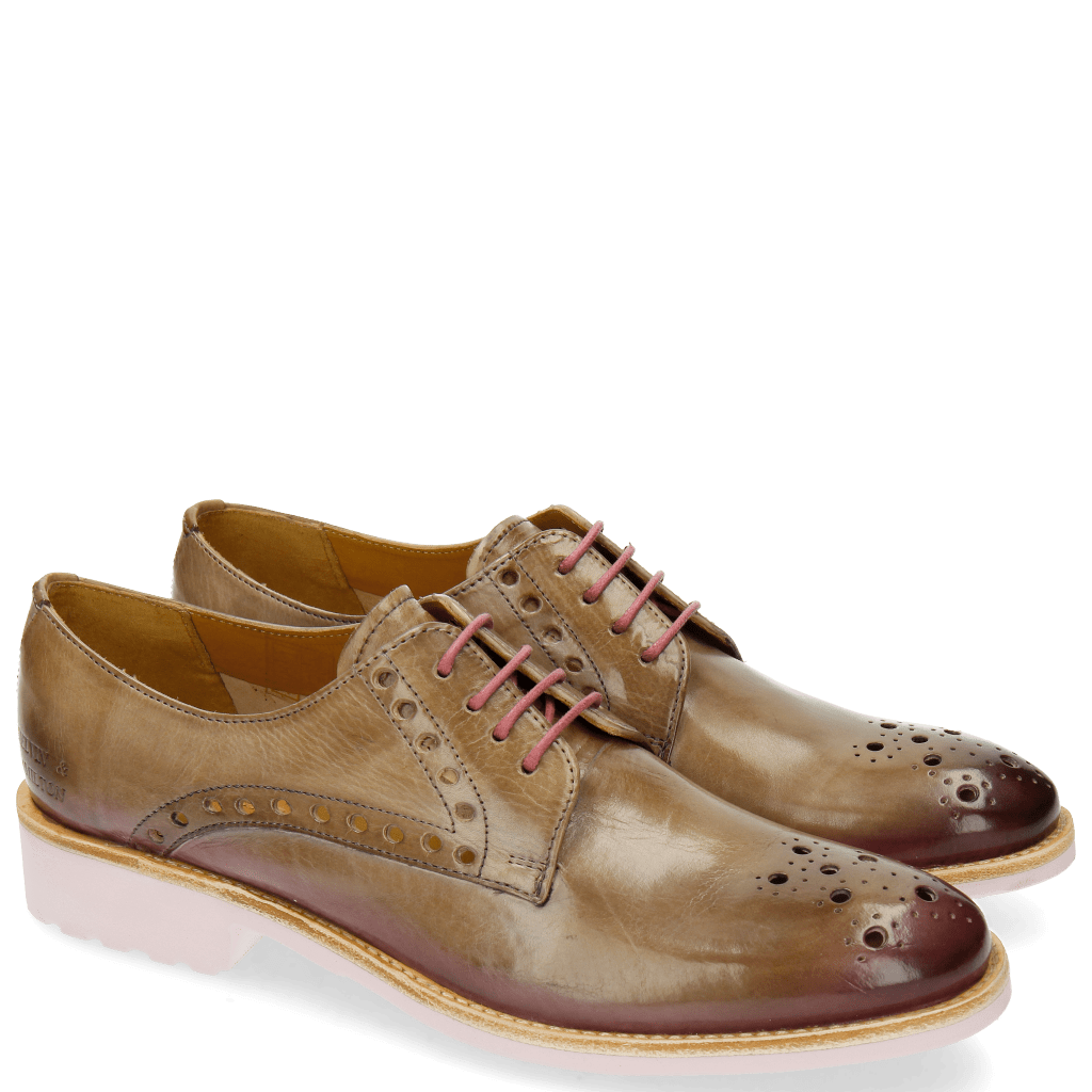 Derby shoes Amelie 7 Oxygen Shade Lilac Rook D Lilac