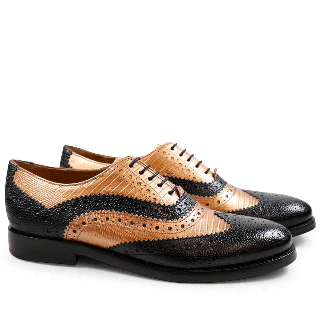 rose gold oxford shoes womens