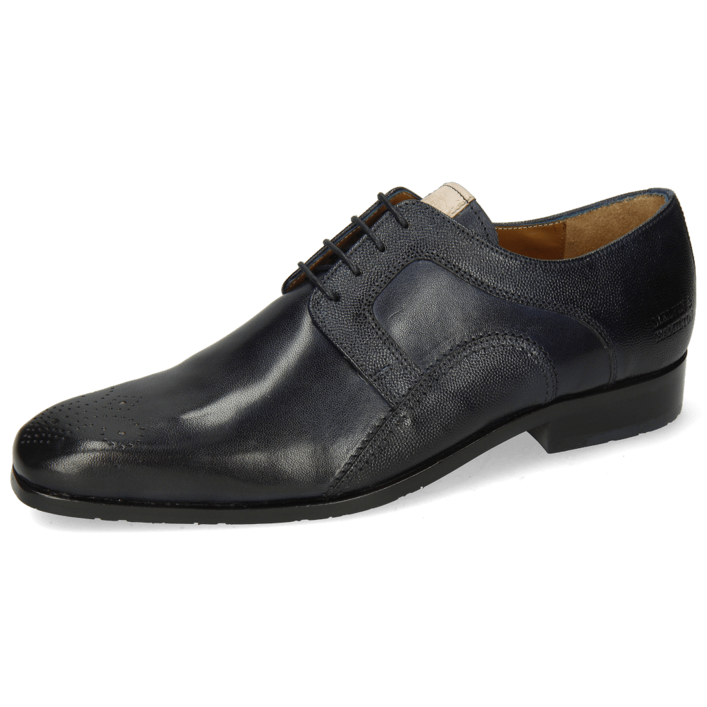 Derby shoes Rico 37 Rio Navy Little Scotch