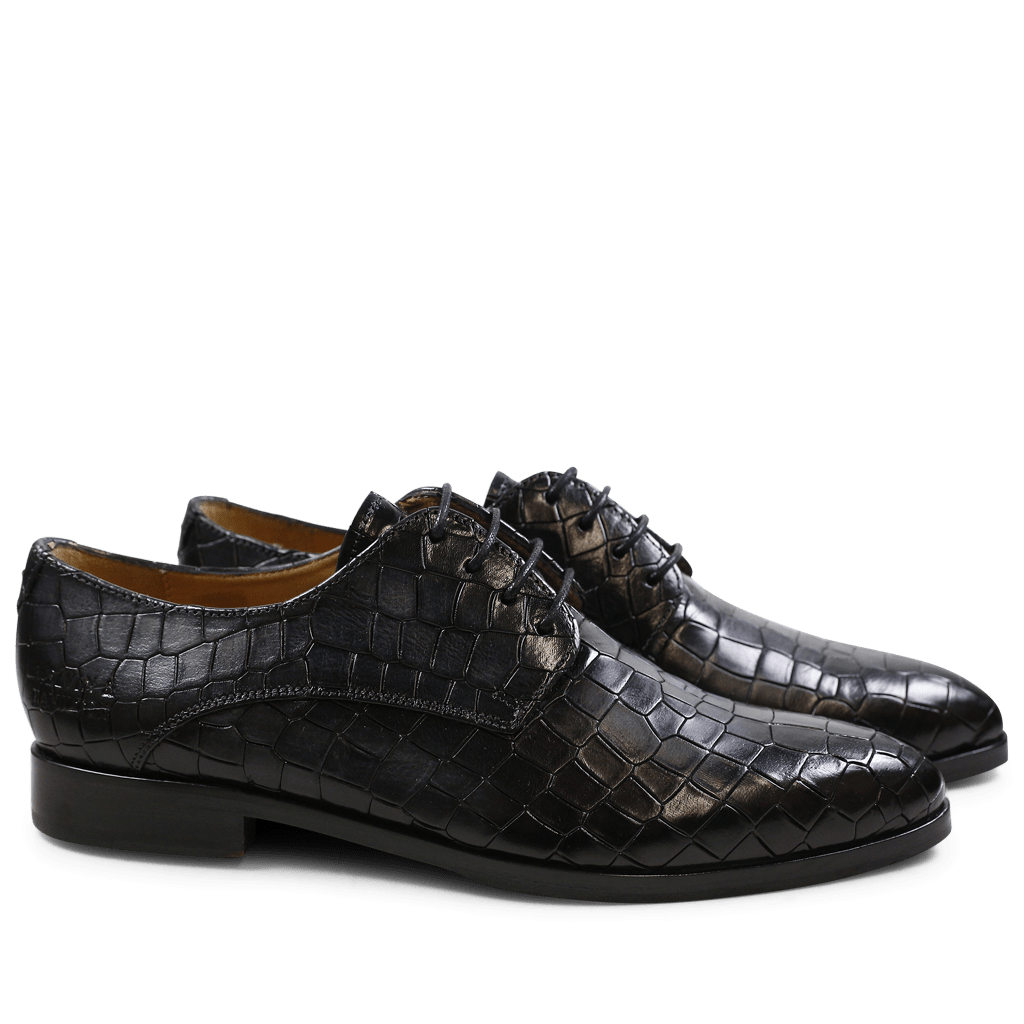 Derby shoes Jessy 5 Crock Black HRS