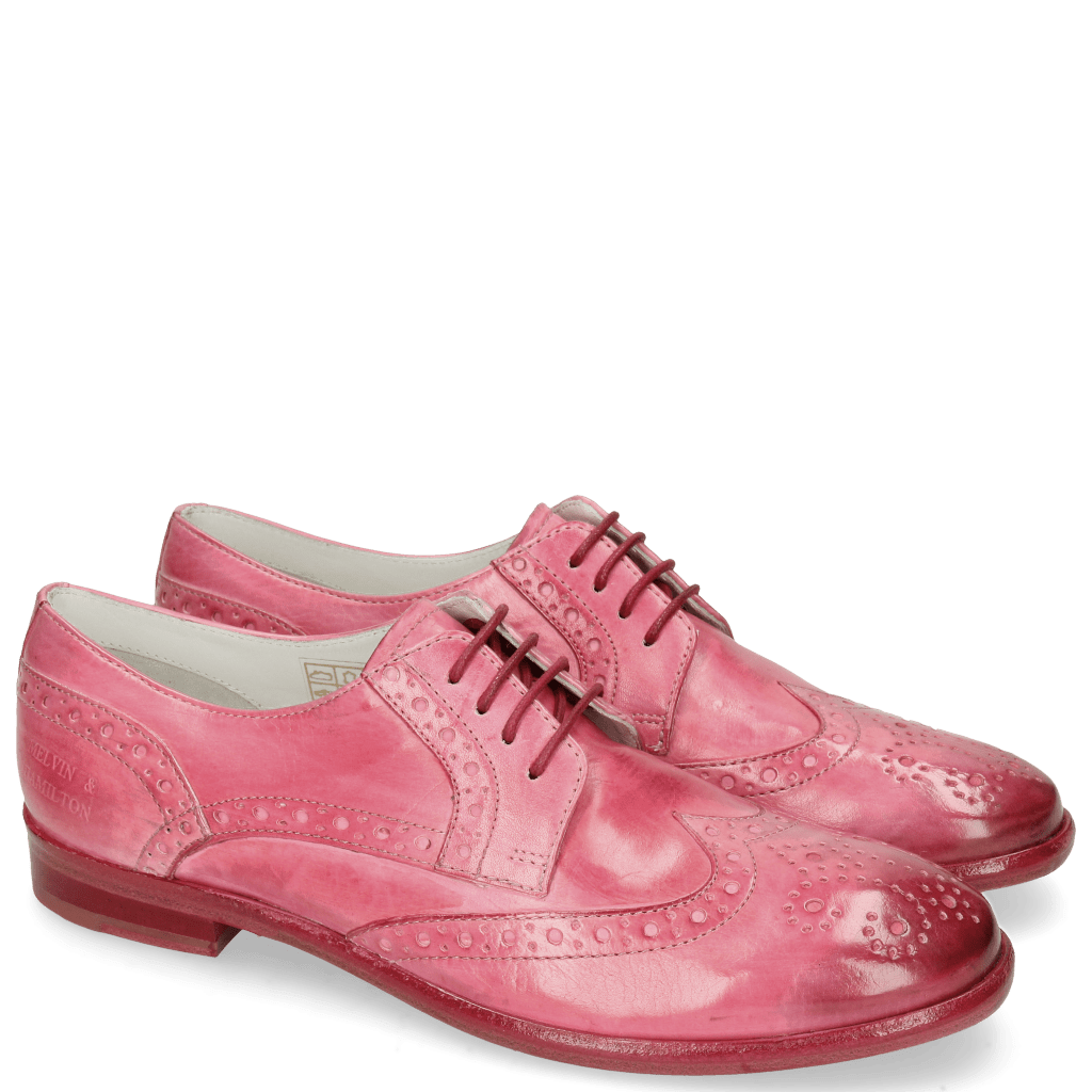 Derby shoes Jenny 6 Vegas Pink