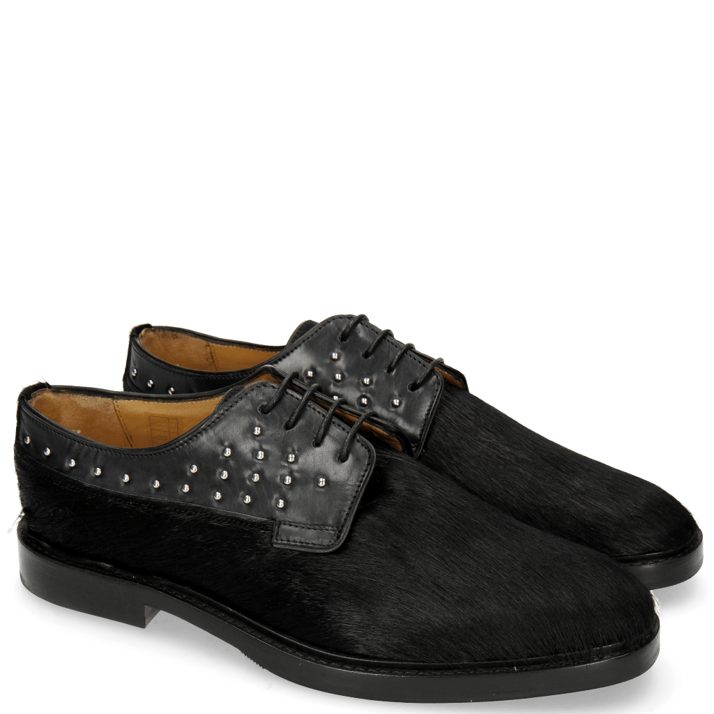 Derby shoes Katrin 2 Black Hair On