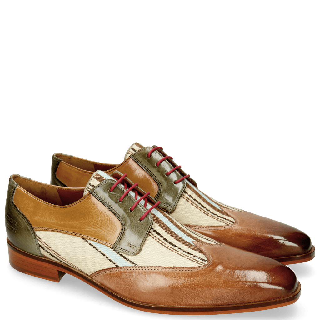 Derby shoes Lance 9 Corda Textile Stripes