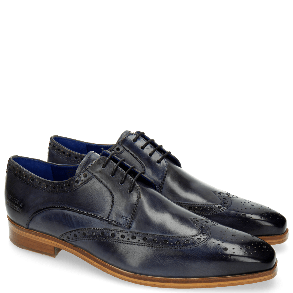 Derby shoes Lewis 3 Moroccan Blue