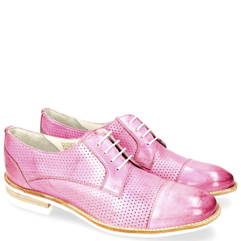 Derby shoes Amelie 2 Lilac Perfo Modica