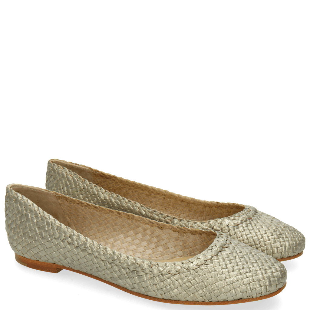 Ballet Pumps Kate 5 Woven Ash