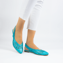 Ballet Pumps Alexa 13 Cherso Woven Abyss